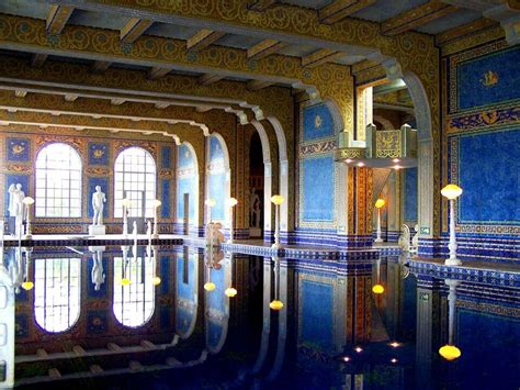 Hearst Castle California Inside Castles Inside Pool San Simeon