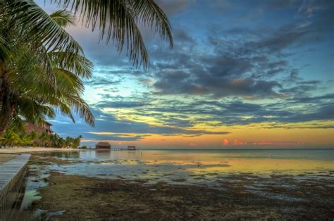 Belize Sunset Hdrcreme