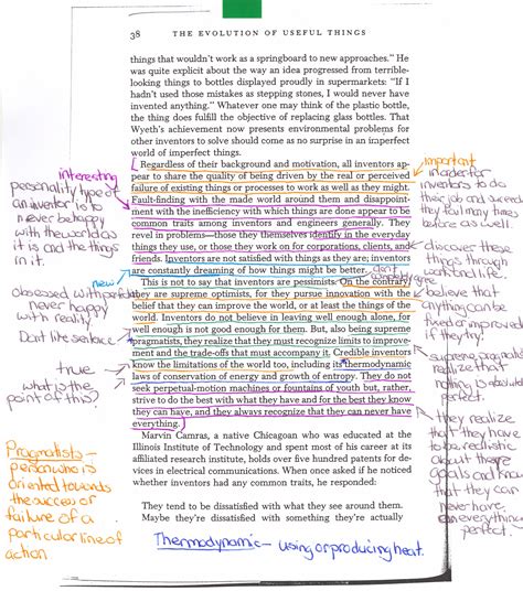 Solved Annotating And Note Taking Homework Aidershomework Answers