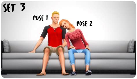 Couple Couch Pose Pack 01 The Sims 4 Catalog