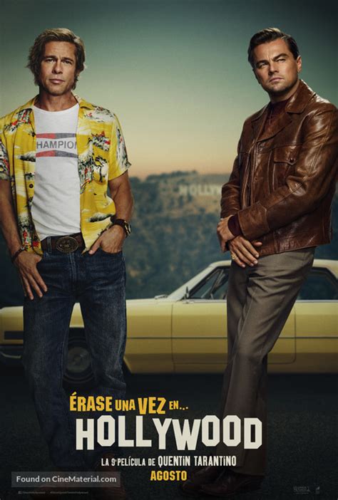 Once Upon A Time In Hollywood 2019 Spanish Movie Poster