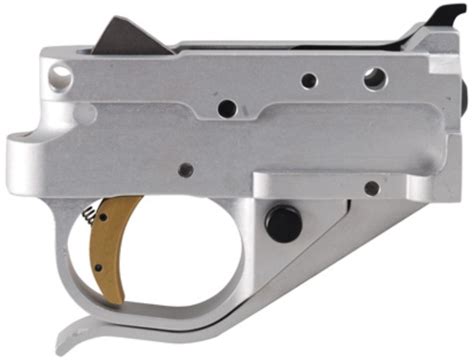 Timney Triggers Ruger 1022 Silver With Gold Shoe Model 1022 4c 16