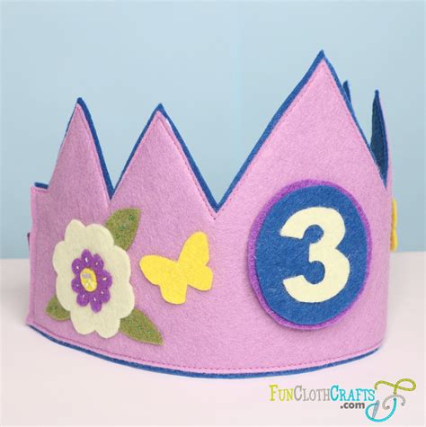 How To Make A Diy Birthday Crown With A Crown Template Fun Cloth