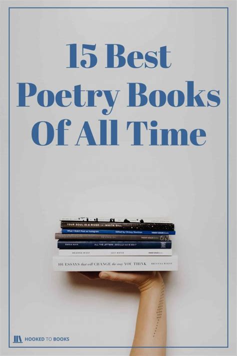 15 Best Poetry Books Of All Time Hooked To Books
