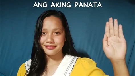 Ang Aking Panata Bevirly Jacinto Bsed English 3 Youtube