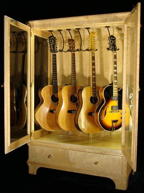 Many of them are very cheap and their cabinet might be good looking too. Guitar humidity control - Access N Sight - Guitar Display ...