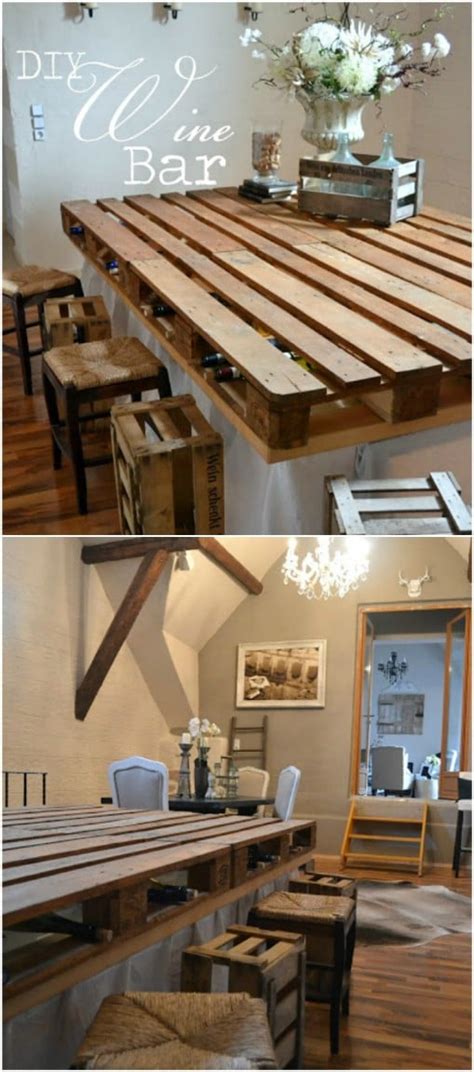 10 Brilliantly Rustic Diy Pallet Kitchen Furniture Ideas