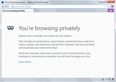 All The Things You Can Use Private Browsing Mode For Ghacks Tech News