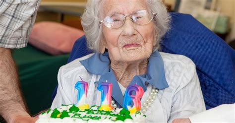 Worlds Oldest Woman Celebrates Her Sweet Th