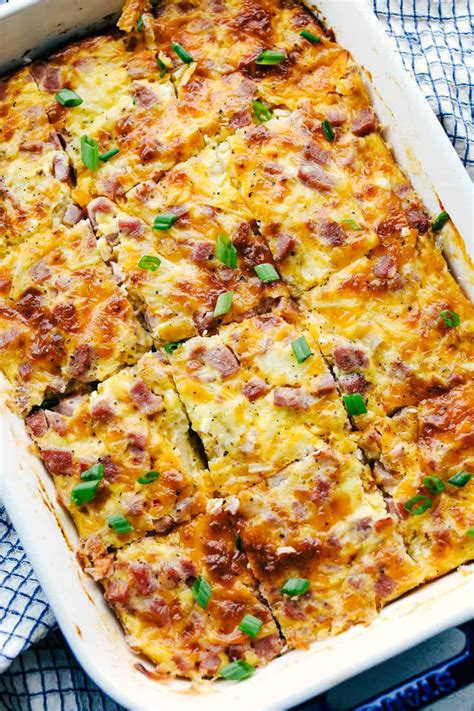 The Best Breakfast Casserole Is A Thick And Creamy Egg Base With