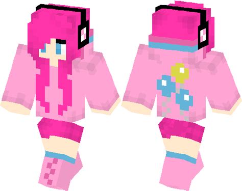 Pink Girl Minecraft Skin Minecraft Hub
