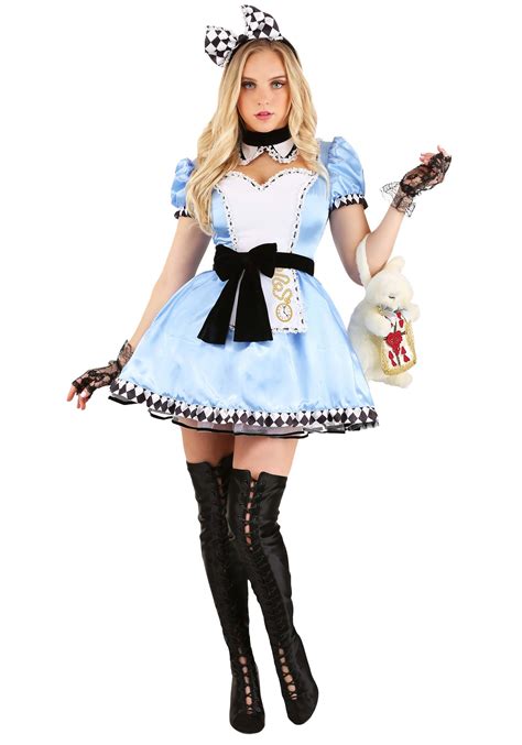 alluring alice costume for women alice in wonderland costumes