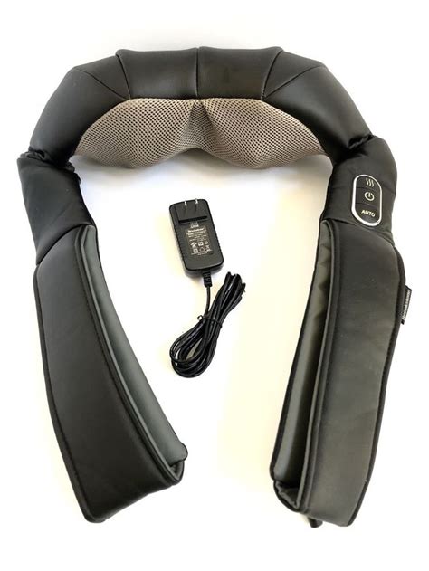 Brookstone Shiatsu Cordless Rechargeable Neck Back ...