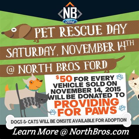 North Brothers Chronicle Bowwow Pet Rescue Day At North Brothers Ford