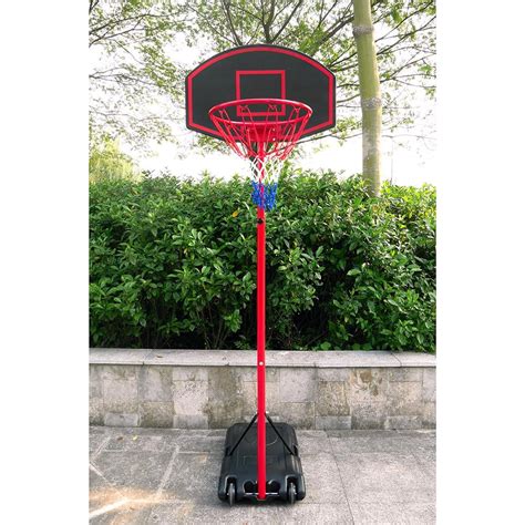 Zimtown Portable Basketball Hoop With Wheels 52 69 52 72