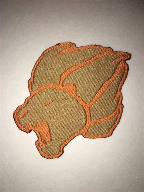 Iron On Patch Disney Inspired Fan Art Lion Guard Logo Colors Etsy