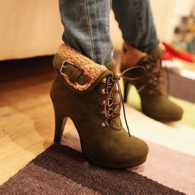 Free shipping and great prices for ankle boots & booties boots women's shoes at amazon.com. Women's Shoes Leatherette Spring Summer Fall Winter ...