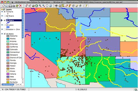 This texas river begins in the northern part of the state in stonewall county, and flows southeast into brazoria county and the gulf of mexico. Us Map With Rivers