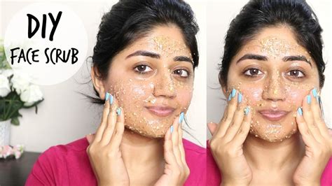 Diy Moisturizing Face Scrub For Dry Skin Corallista Youtube