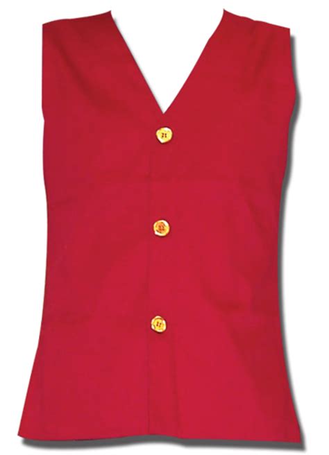 One Piece Luffys Vest Cosplay Costume