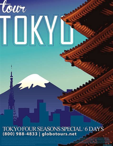 Tour Tokyo Travel Poster Vintage Travel Posters Travel Posters