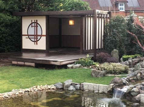 Japanese Tea House For Oriental Gardens Made In The Uk From Softwood In