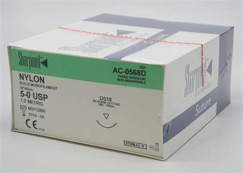 Suture Nylon 50 18mm 36s Ac0568d Online Medical Supplies And Equipment