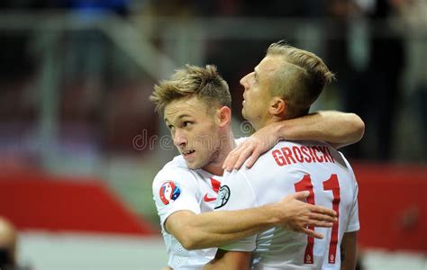 Euro 2016 Qualifiers Poland Vs Gibraltar Editorial Image Image Of