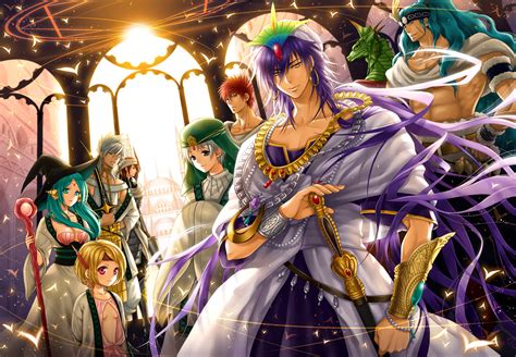 Anime Magi The Labyrinth Of Magic Hd Wallpaper