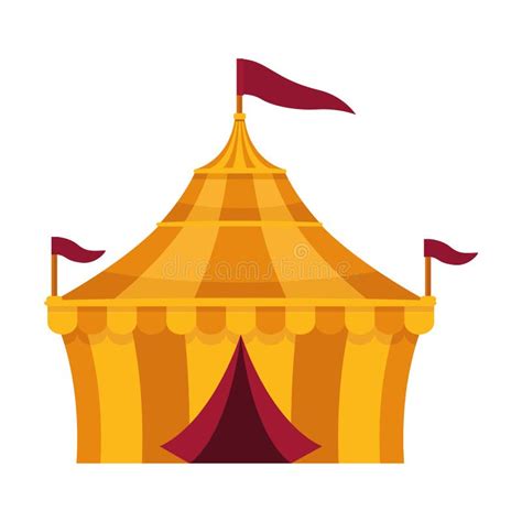 Circus Tent Carnival Stock Vector Illustration Of Circus