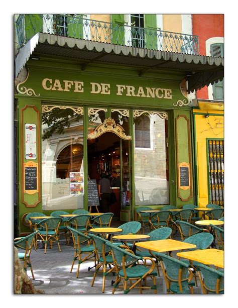 Foto Friday The French Café Café De Paris Café En Plein Air