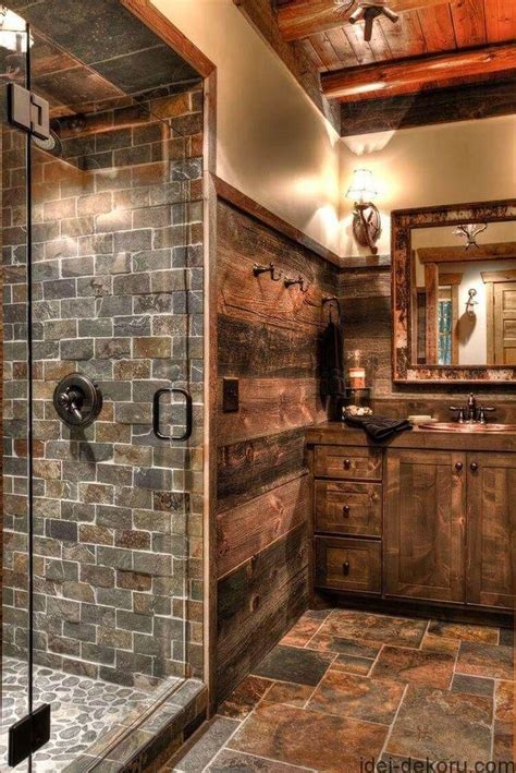 32 Best Shower Tile Ideas That Will Transform Your Bathroom Rustic