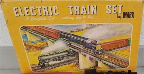 Vintage Marx Toys Electric Train Set No 4965 With Original Etsy