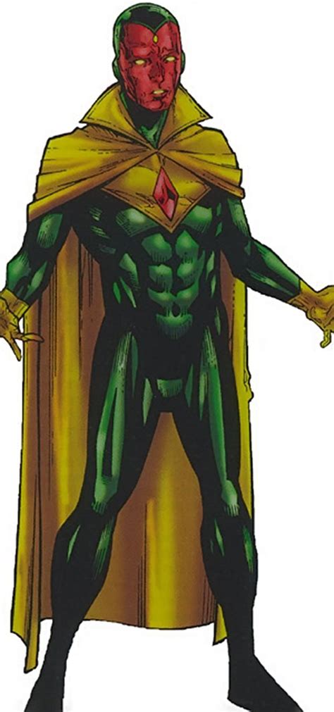 Vision Ii Marvel Comics Young Avengers Jonas Character Profile