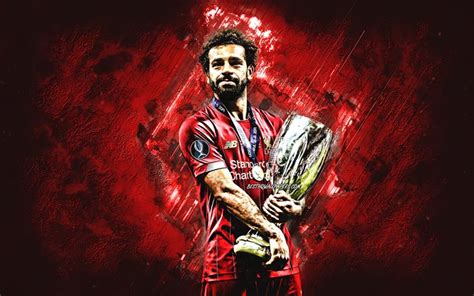 Download Wallpapers Mohamed Salah Egyptian Soccer Player Portrait