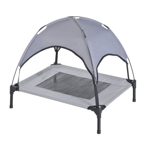 We've reviewed some of the best to make your decision easy you either want an outdoor dog bed that provides some shelter from the elements, or you are simply interested in giving your pretty little princess. PawHut Elevated Portable Dog Cot Cooling Pet Bed With UV ...