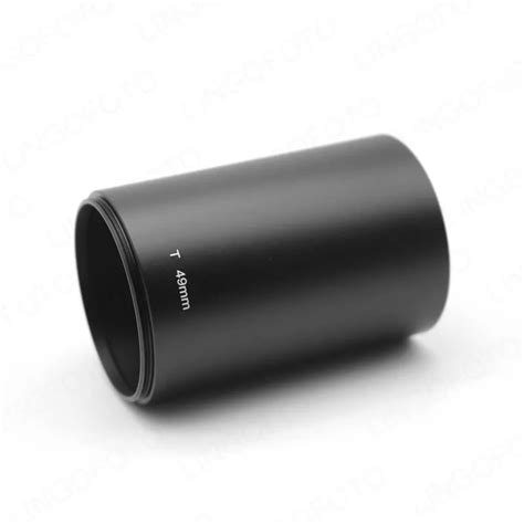 4982mm Telephoto Metal Lens Hood 78mm Length With Filter Thread Mount
