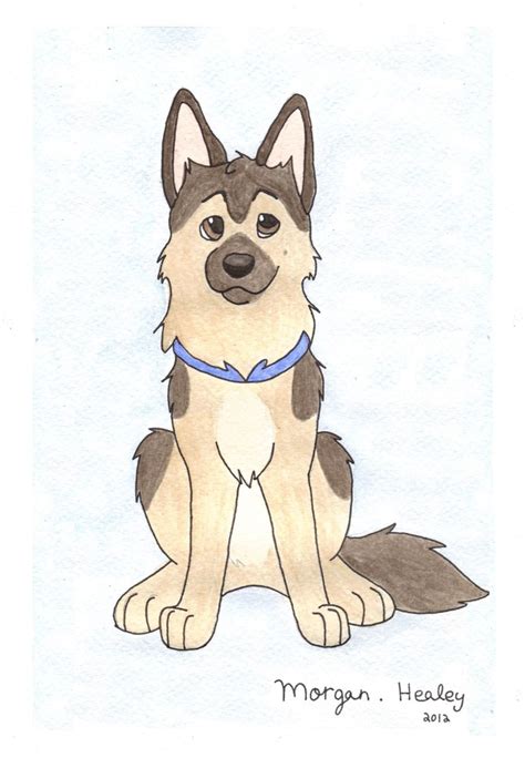 You can follow me on. German Shepherd by ~Teal-Husky on deviantART | Cute dog ...
