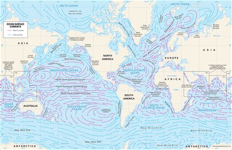 Oceanography Ocean Surface Current Kids Encyclopedia Childrens