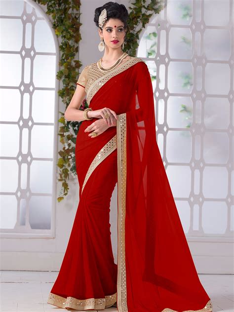 Top 15 Red Color Sarees You Must Have — G3 Fashion