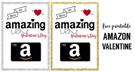 Amazon's choice for valentine gifts for him. Amazon Valentine Card Printable - Paper Trail Design