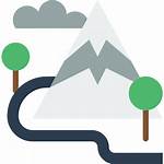 Mountain Icon Icons Nature