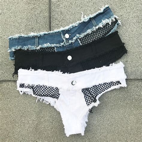 Buy Micro Bikini Mini Short Sexy Club Beach Denim