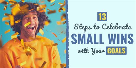 13 Steps To Celebrate Small Wins With Your Goals Multimclub