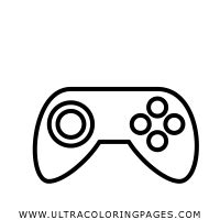 Dibujo De Controlador De Videojuegos Para Colorear Ultra Coloring Pages