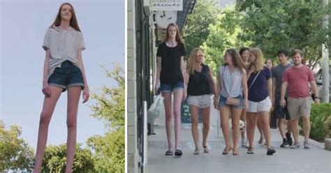cette adolescente a les jambes les plus longues du monde vonjour