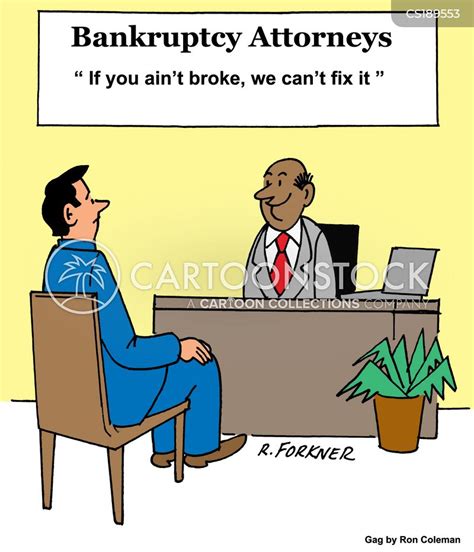 bankruptcy cartoons