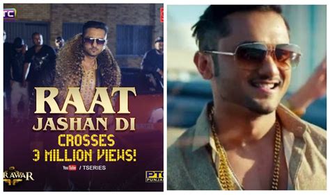 Zorawar Song Raat Jashan Di Featuring Yo Yo Honey Singh Crosses 3 Million Views Entertainment