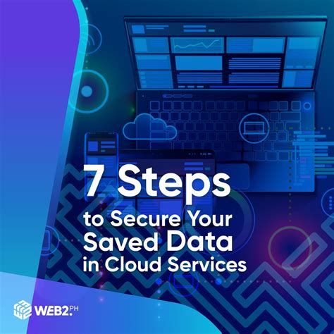 7 Steps To Secure Your Saved Data In Cloud Services Cloud Services