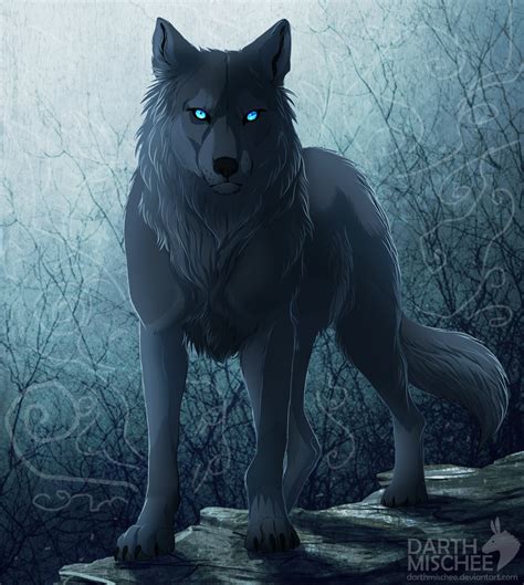Волк Синий Арт 62 фото